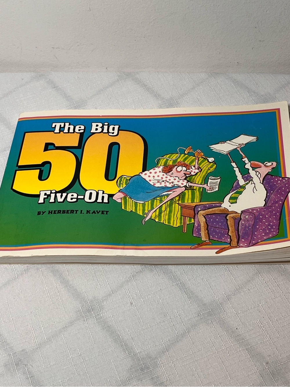 The Big 50 Five-Oh Paperback Comic Book - Green & Yellow Cover